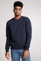 Chandail Unisexe Coton Ouaté Doux Col Rond Uni Confort Optimal Style Intemporel Sans Logo