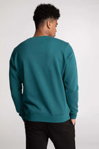 Chandail Unisexe Coton Ouaté Doux Col Rond Uni Confort Optimal Style Intemporel Sans Logo