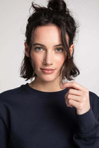 Chandail Unisexe Coton Ouaté Doux Col Rond Uni Confort Optimal Style Intemporel Sans Logo