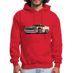 Sweat à Capuche Homme Art Voiture Chrysler 300 Hurst 1970 Design Iconique Vintage